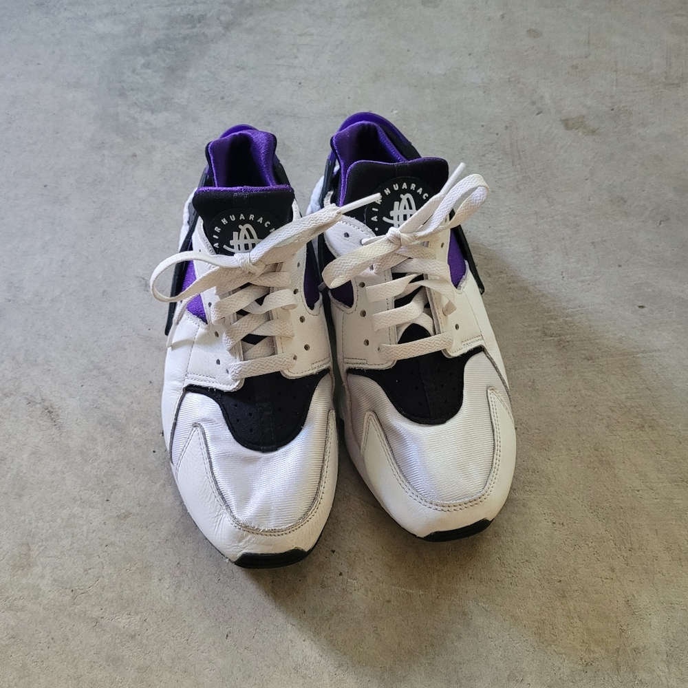 Nike Women's Purple Air Huarache - Picture 5 of 10